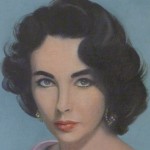 Elizabeth Taylor 25 x 35cm 2011 oil on linen
