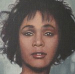 Whitney Houston 20 x 30cm 2012 oil on linen